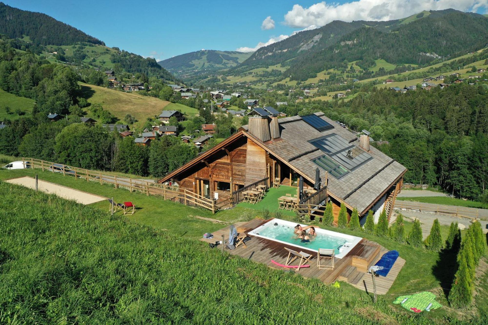 Le Toi Du Monde Bed & Breakfast Flumet Eksteriør bilde