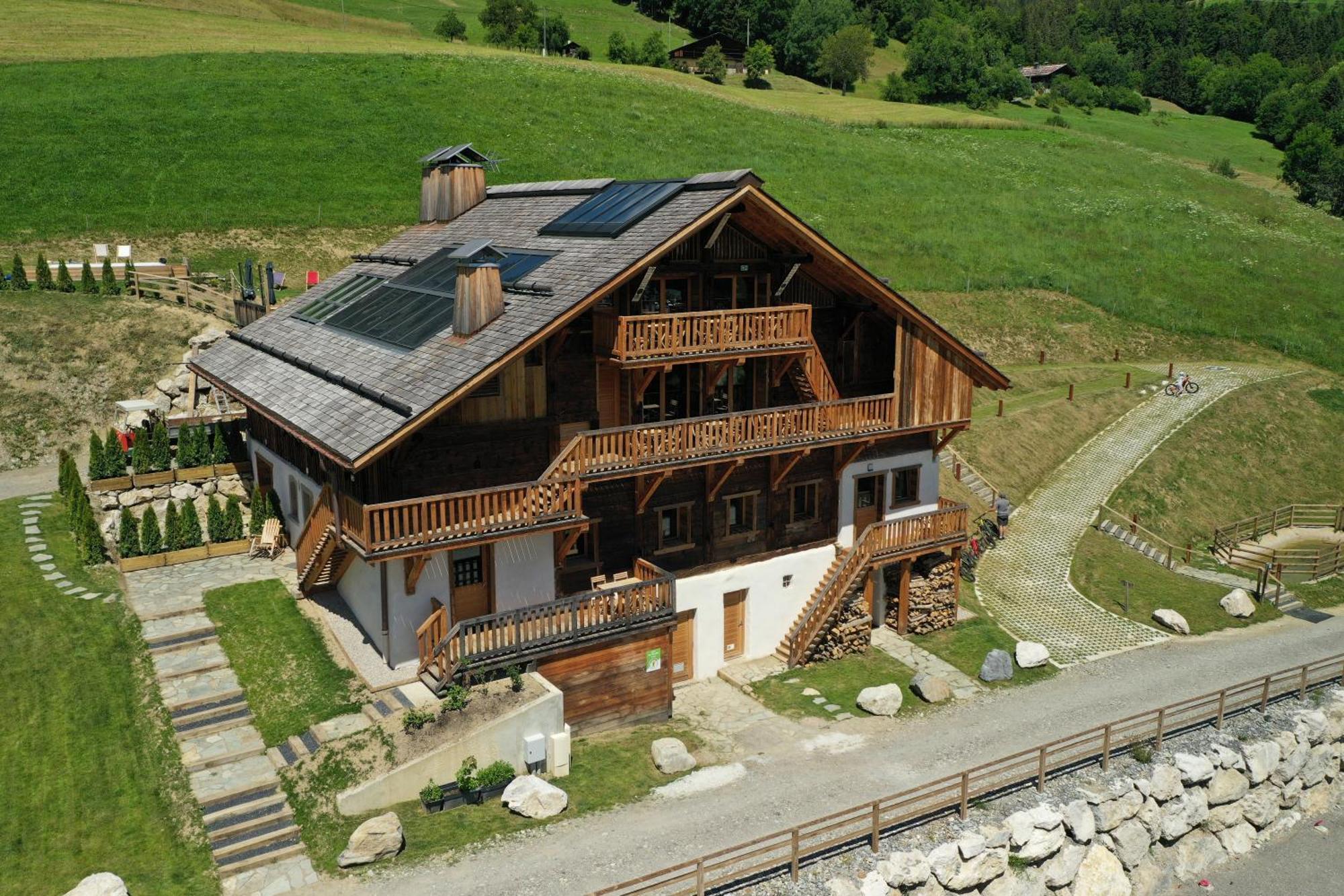 Le Toi Du Monde Bed & Breakfast Flumet Eksteriør bilde